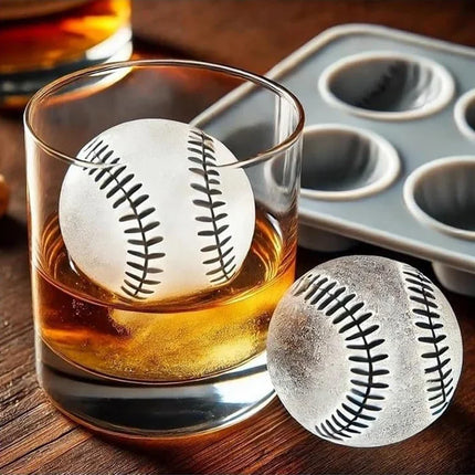 Whiskey Ice Ball Maker 3D Baseball Ball Ice Cubes