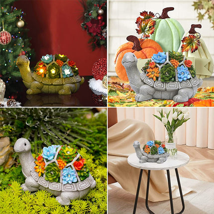 Turtle Statue LED Lights