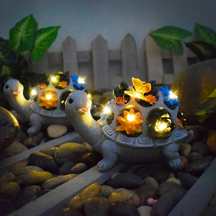 Turtle Statue LED Lights