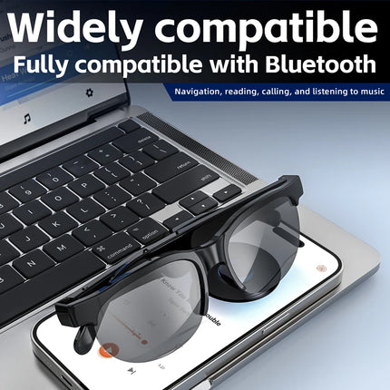 Wireless Bluetooth Glasses - Anti Blue Light + HD Audio Sunglasses