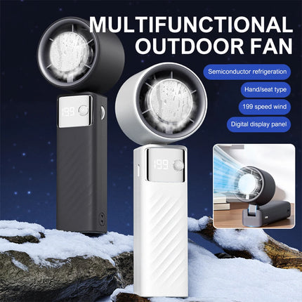 Mini 199-Speed Handheld Fan Turbo Fan