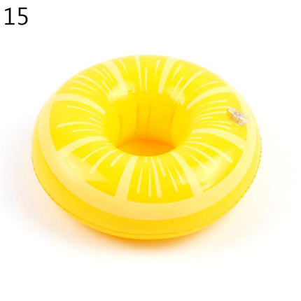 Floating Cup Holder Mat - Drink Cup Holder For Summer Swimming Pool Party