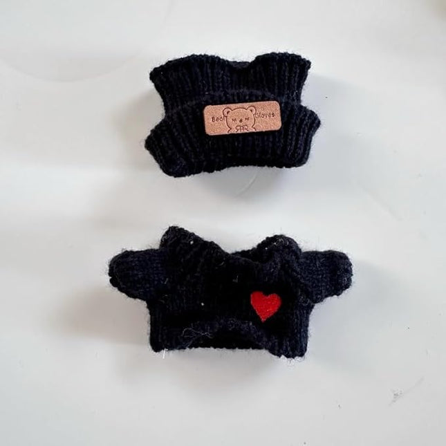 Bear Hat & Love Sweater Set for Labubu