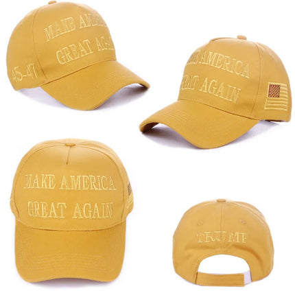 Trump 2025 MAGA Hat - Embroidered Snapback Baseball Cap