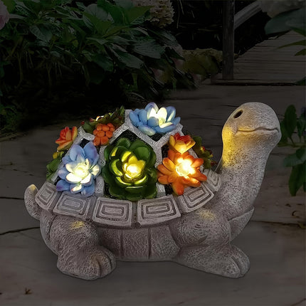 Turtle Statue LED Lights