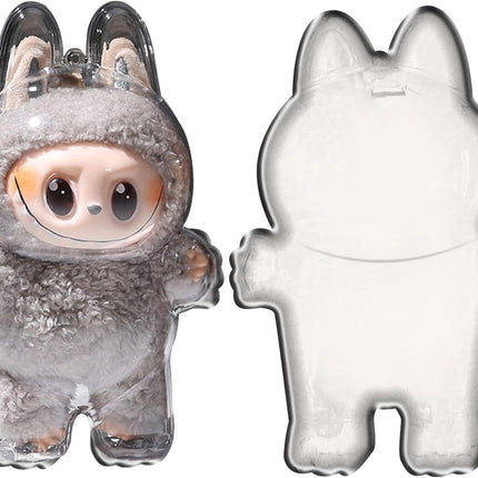 For Labubu V1 V2 Transparent Protective Cover