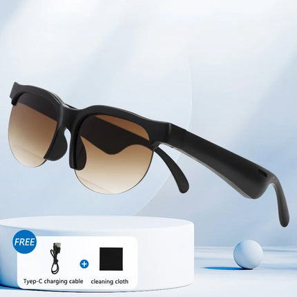 Wireless Bluetooth Glasses - Anti Blue Light + HD Audio Sunglasses