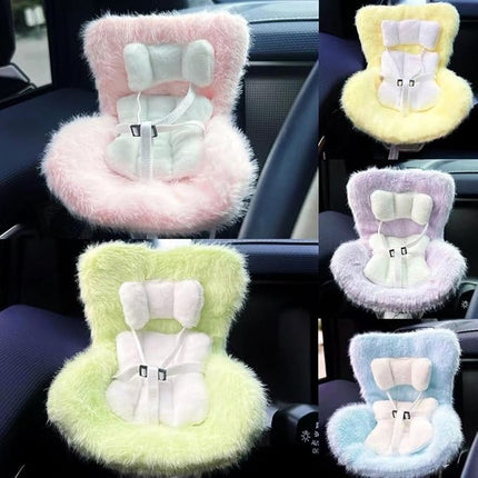 Carseat Safety Seat for Labubu Cute Doll Air Outlet