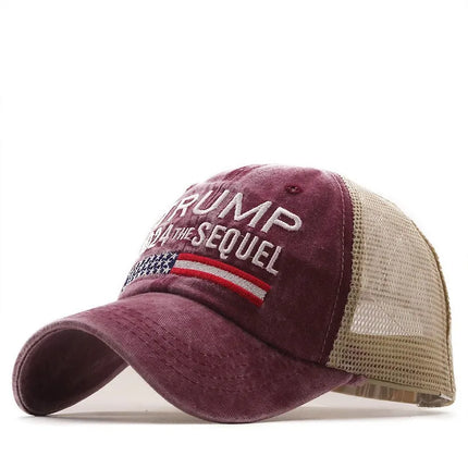 Trump 2025 MAGA Hat - Embroidered Snapback Baseball Cap