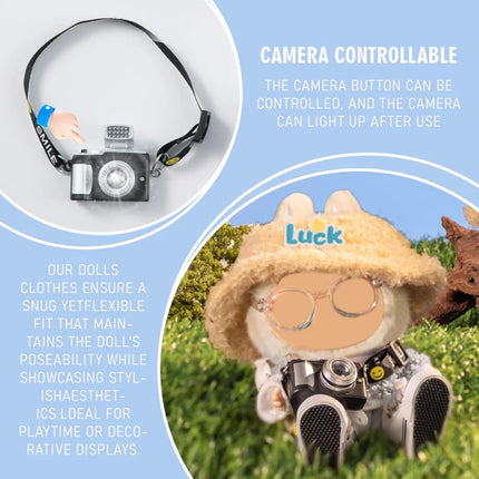 Chic Style Set for 17cm Labubu