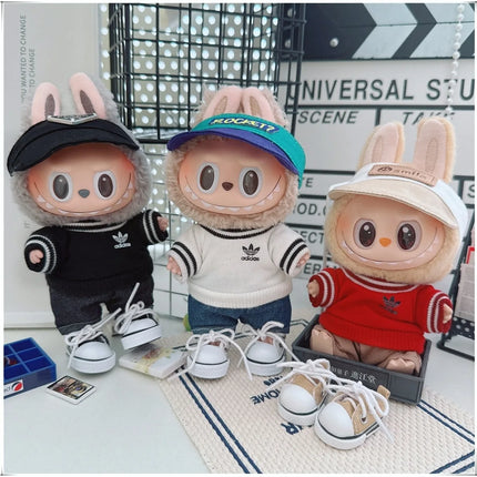 Labubu Doll Fashion Hoodie & Pants Set