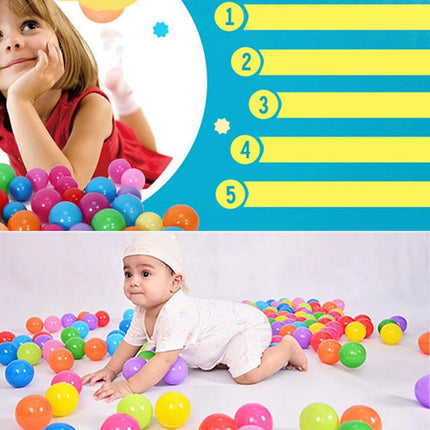 Baby Plastic Balls Water Pool Ocean Ball Games for Children