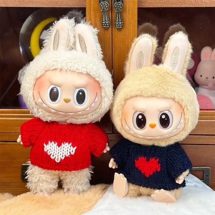 Labubu Doll Clothes Outfit Accessories For 15/17cm
