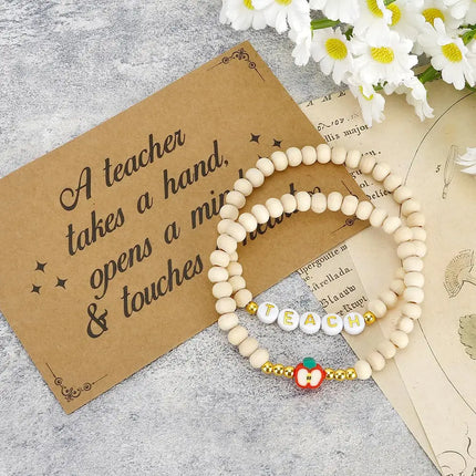 Teacher Gifts - Teacher Bracelets