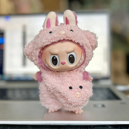 Cute Mini Plush Dolls Clothes Outfit Accessories Set