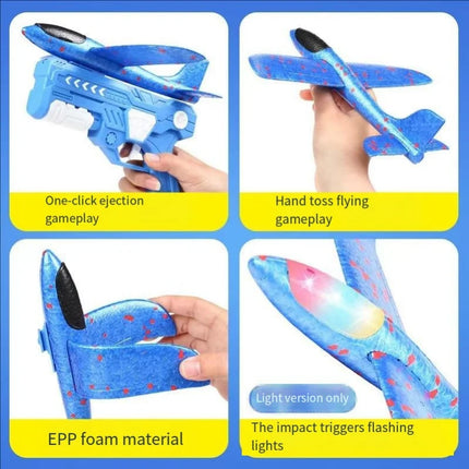 Children's Ejection Aircraft Toys Foam Aircraft