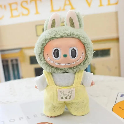 For 17cm Ropa Labubu v1/v2/v3 cloth Doll T-Shirt