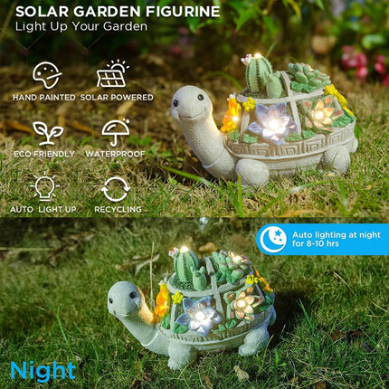 Turtle Statue LED Lights