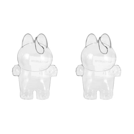 For Labubu V1 V2 Transparent Protective Cover