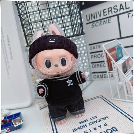 Labubu Doll Fashion Hoodie & Pants Set