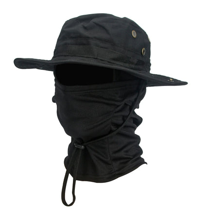 Camouflage Boonie Cap & Balaclava Set