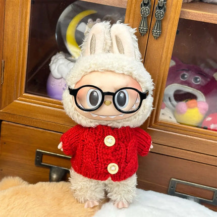 Labubu Doll Clothes Outfit Accessories For 15/17cm