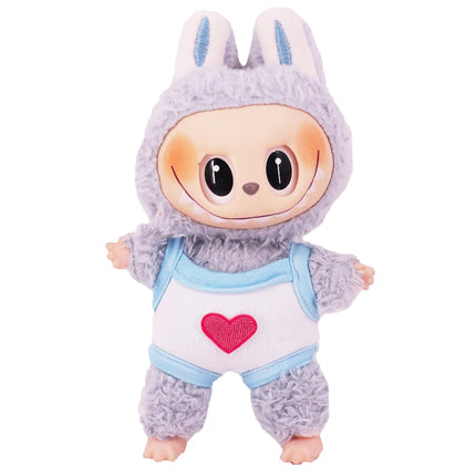 Doll Swimsuit+Glasses For labubu 17cm Plush Doll