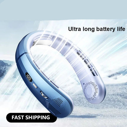 8000mAh USB Hanging Neck Fan
