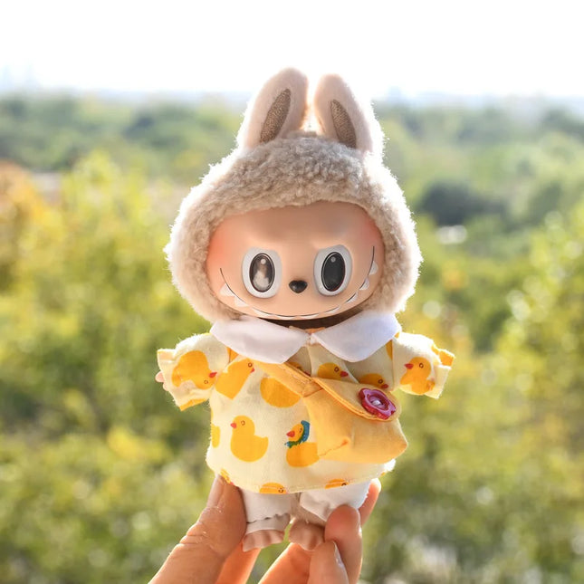 17cm Labubu V1 Clothes Outfit (Wedding Dress Version)