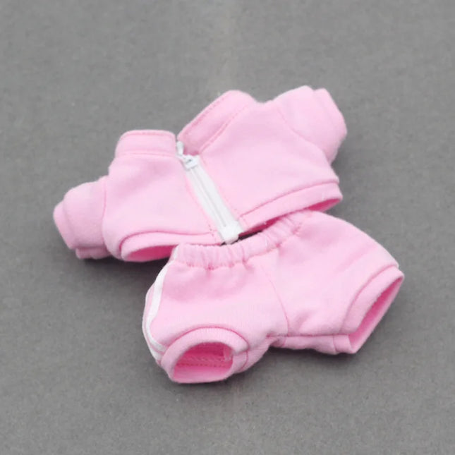 Fashion Sports Clothing for Labubu Doll Peaked Cap Suit