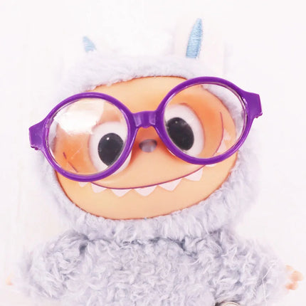 Doll Swimsuit+Glasses For labubu 17cm Plush Doll