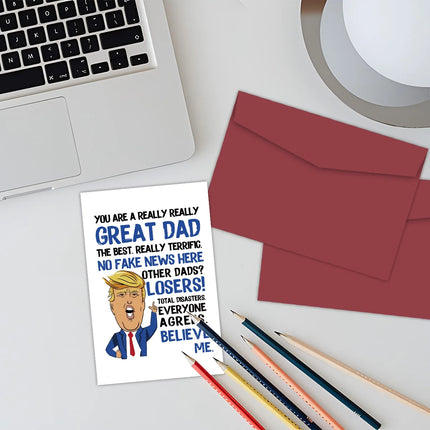 Funny Trump Theme Hilarious Greeting Card