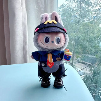 Work Uniform Set for Labubu
