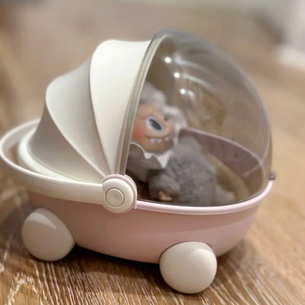 Labubu Baby Stroller Storage Box & Doll Decor