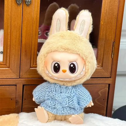 Labubu Doll Clothes Outfit Accessories For 15/17cm