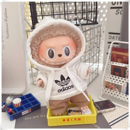 Labubu Doll Fashion Hoodie & Pants Set