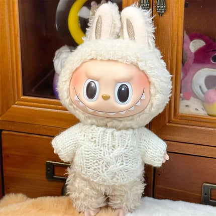 Labubu Doll Clothes Outfit Accessories For 15/17cm