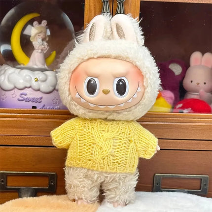 Labubu Doll Clothes Outfit Accessories For 15/17cm