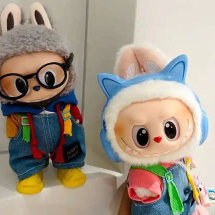 Labubu Mini Doll'S designer Clothes Outfit Accessories