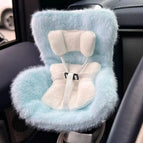 Blue seat cushion / no doll