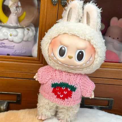 Labubu Doll Clothes Outfit Accessories For 15/17cm