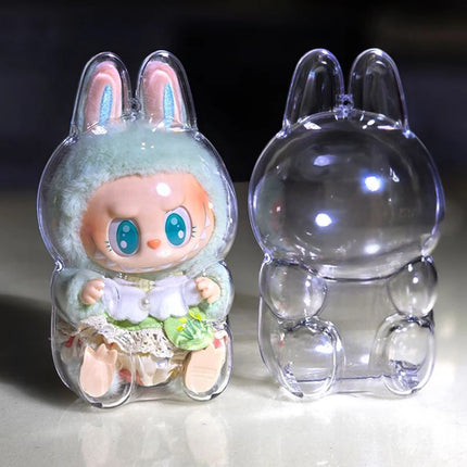 For Labubu V1 V2 Transparent Protective Cover