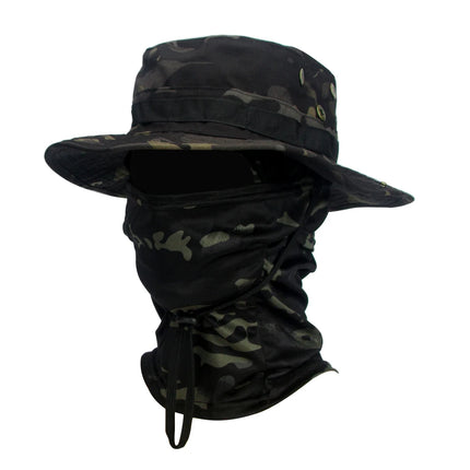 Camouflage Boonie Cap & Balaclava Set