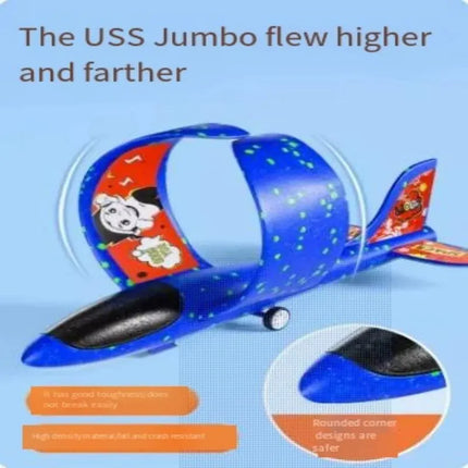 Children's Ejection Aircraft Toys Foam Aircraft