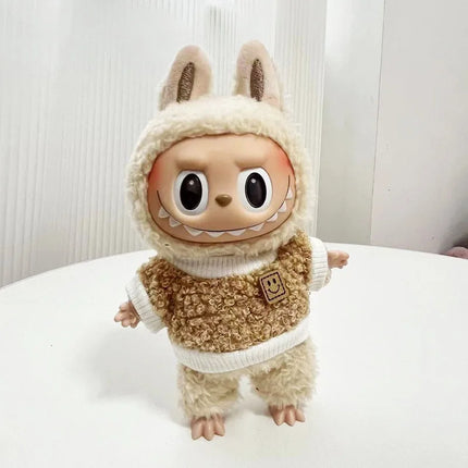 Cute Mini Plush Dolls Clothes Outfit Accessories Set