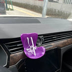 Purple safety seat / no doll