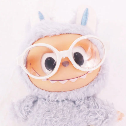 Doll Swimsuit+Glasses For labubu 17cm Plush Doll