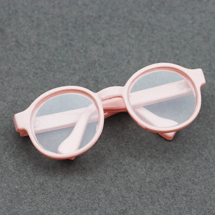 Transparent Plastic Glasses for BJD Dolls