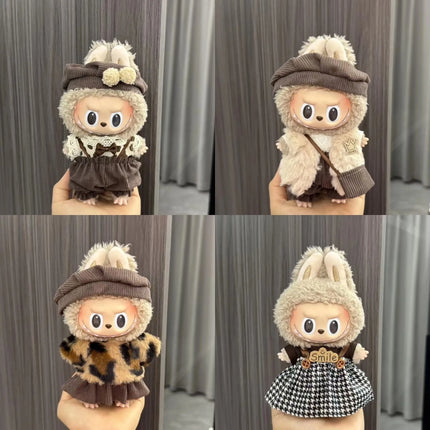 Small Painter's Clothing Labubu Outfit