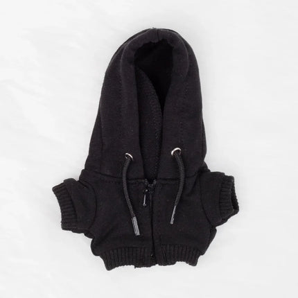 Stylish Hooded Zipper Sweatshirt Outfit Set  for 15-17cm Labubu Dolls
